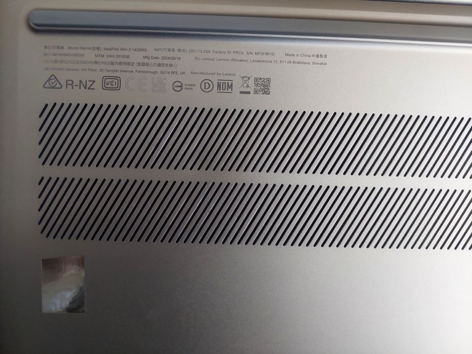 Ноутбук lenovo ideapad slim 5 14q8x9  16/512 gb