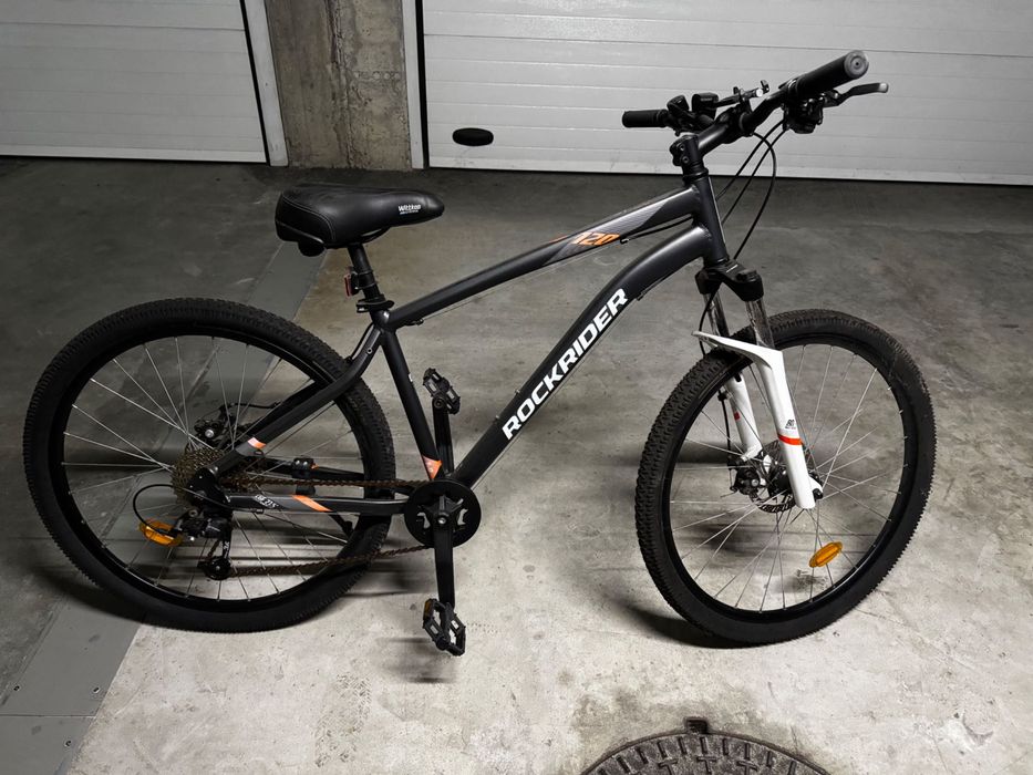 Rockrider ST120 + ST50 quase novas + 2 capacetes BTwin