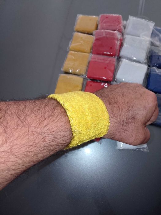Pulseiras Bandas de Pulso Punho Ténis Desporto Suor - 35 unidades, todas 10€