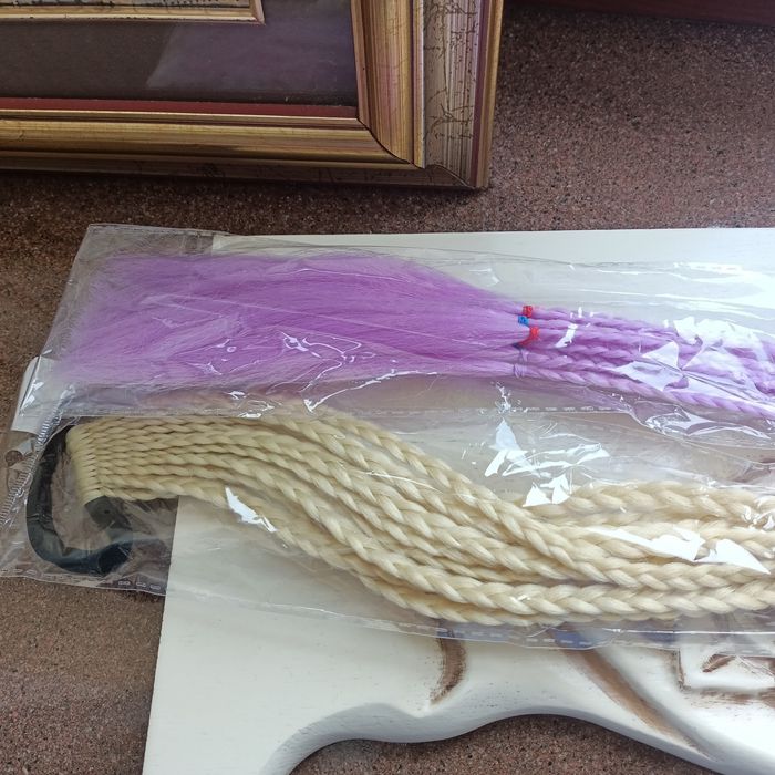 Хвіст - резинка косички штучні