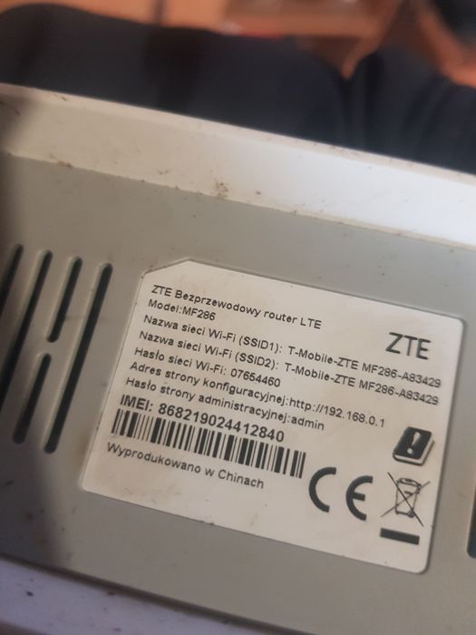 ZTE MF286 Bezprzewodowy router LTE T-Mobile