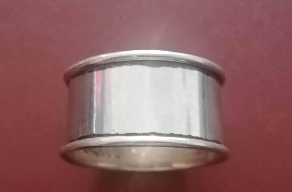 Argola de guardanapo prata