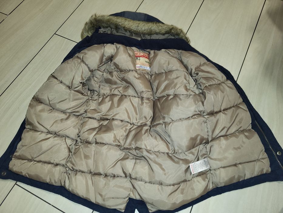 Granatowa kurtka zimowa 110 NEXT