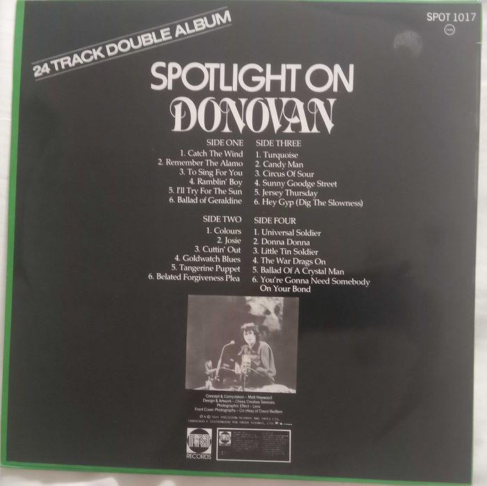 Donovan - - - - - Spotlight on Donovan - - - - - 2 X LP