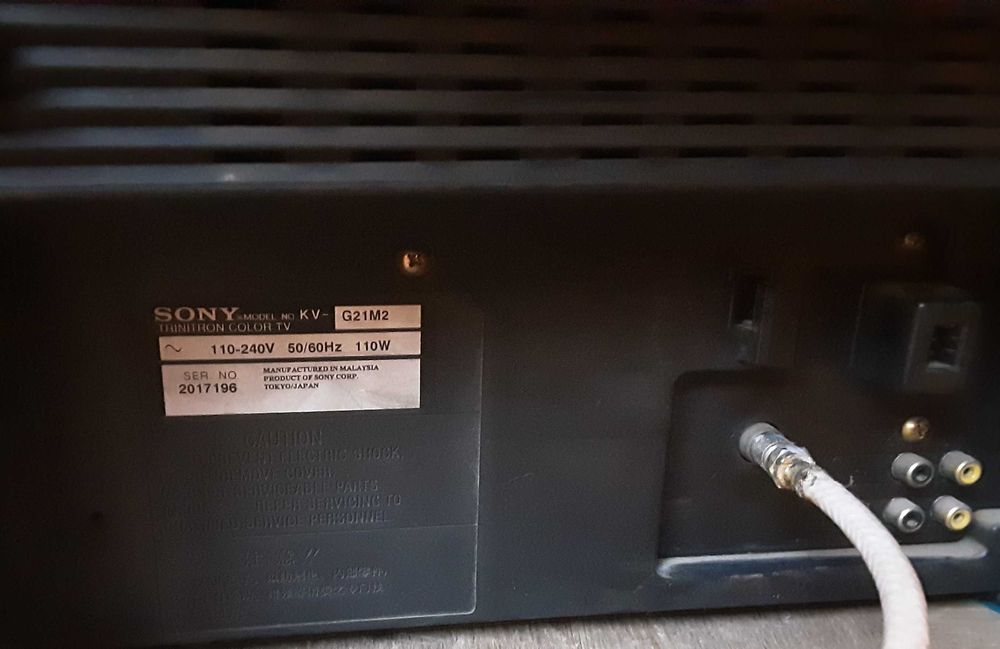 Телевизор цветной SONY TRINITRON KV G21M2 рабочий