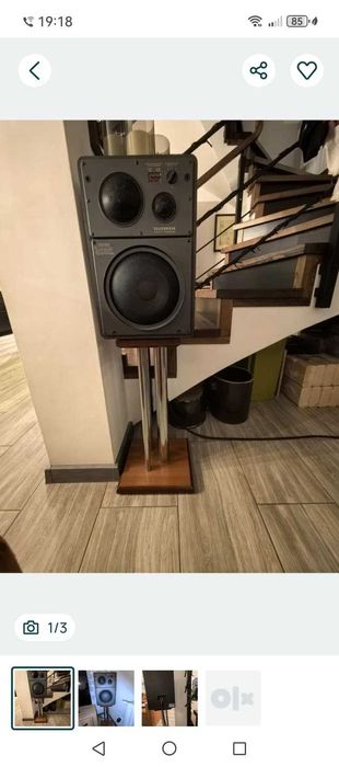 Kolumny Telefunken Professional 2/4 z podstawkami-SUPER STAN !