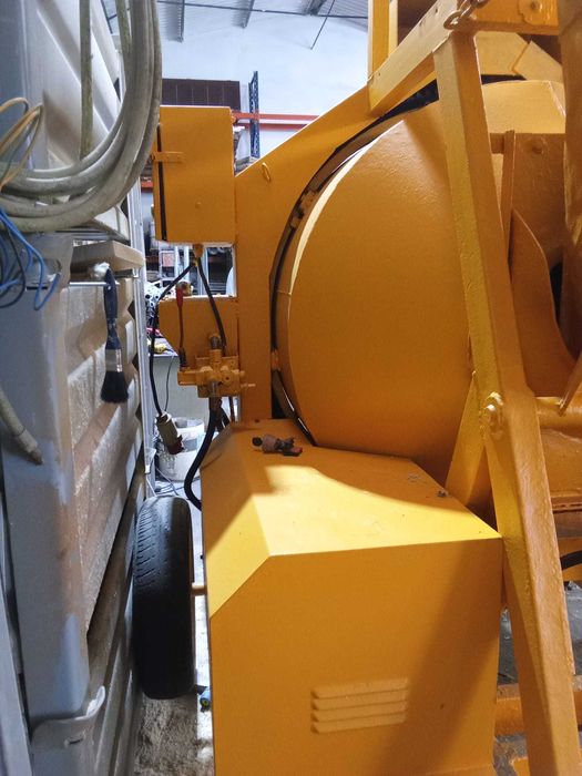 Betoneira Elétrica 400L – Central de Betão Profissional