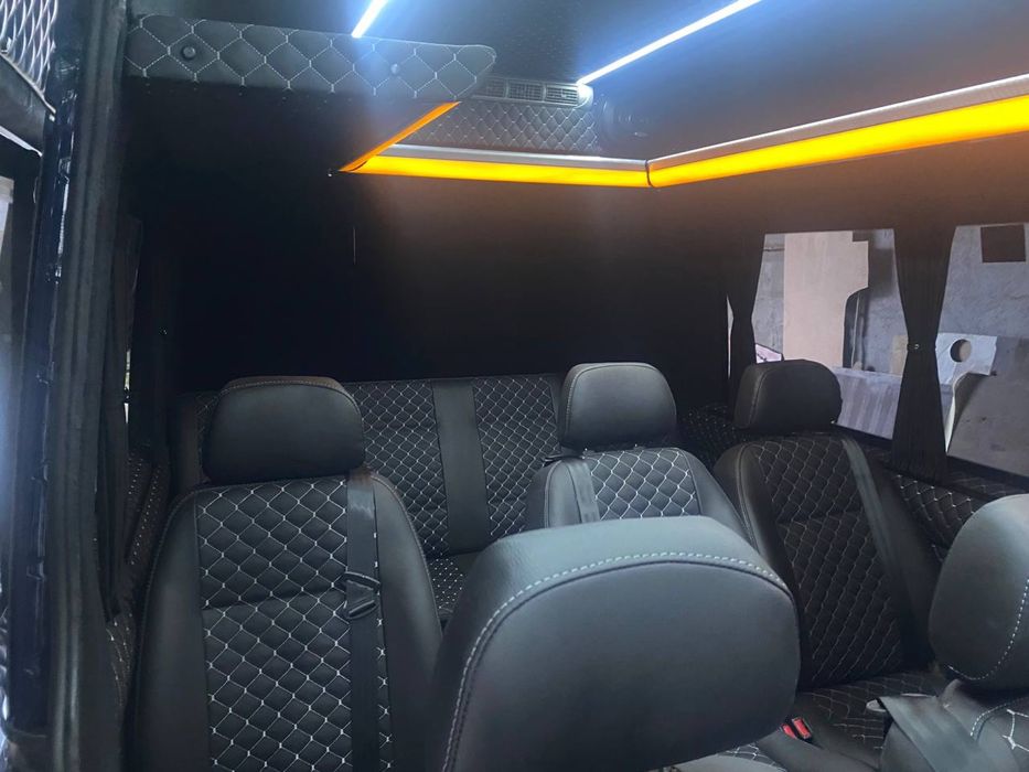 Переобладнання авто за 1 день обшивка салона перетяжка сидінь стелі