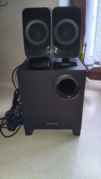 Głośniki CREATIVE T3150 Wireless 2.1, Komunikacja bezprzewodowa