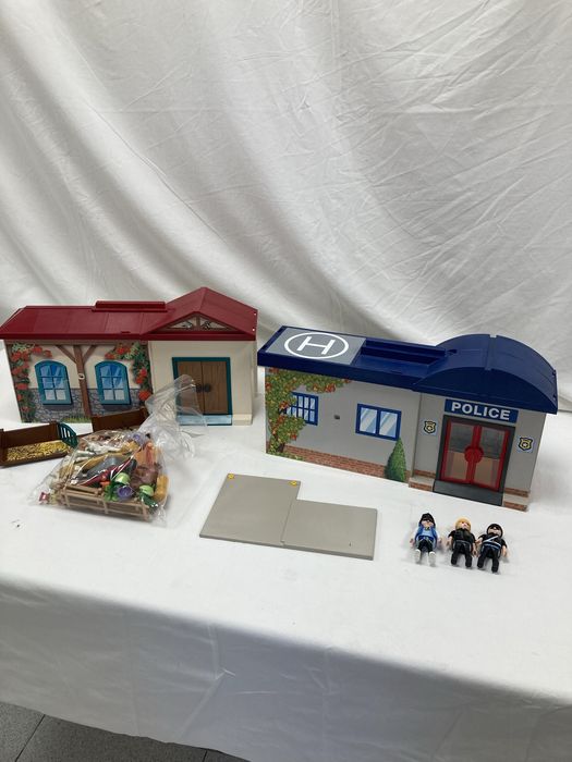 Brinquedo Playmobil Barco Patrulha Costeira, Famobil 1979