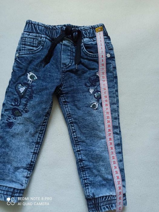 Теплі джинси на дівчинку