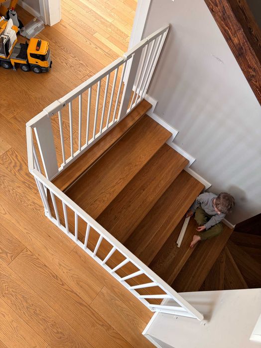 Barierka na schody długość 228 cm - 4 moduły