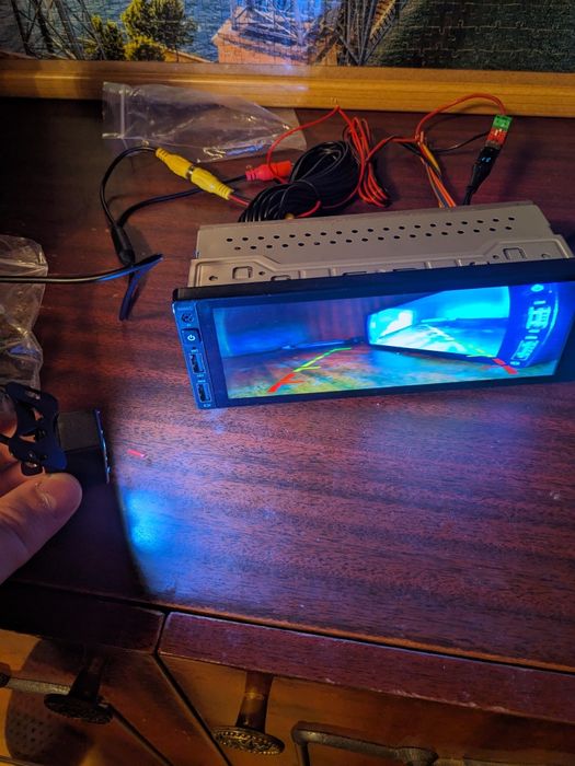 Андроід 1din магнітола з камерою