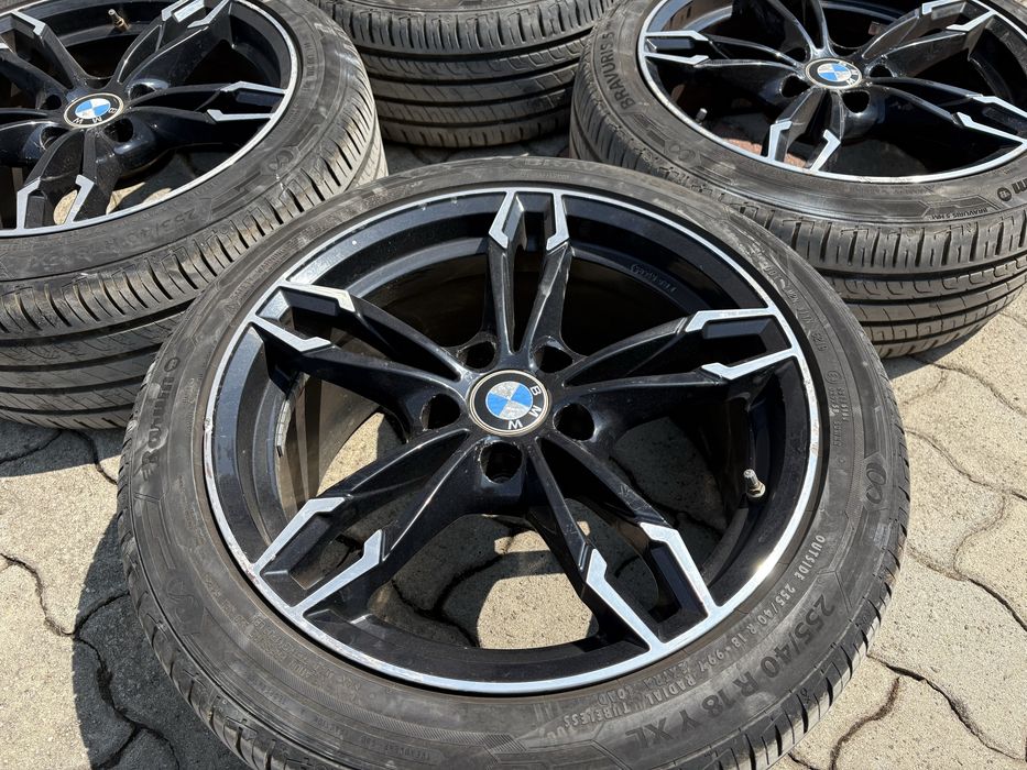 4 Jantes 18” GMP DEA189 Originais 5x120 com pneus 225/45R18 e 255/40R18 Dupla Medida