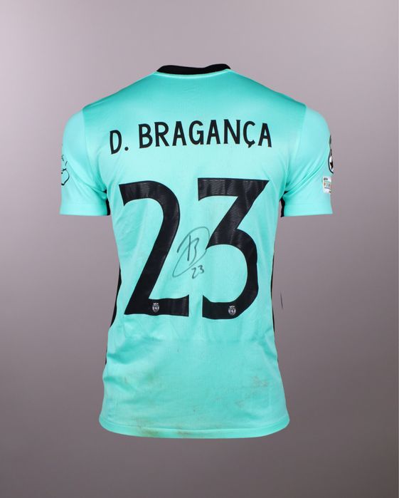 Camisola usada e autografada Daniel Bragança - Sporting CP Champions