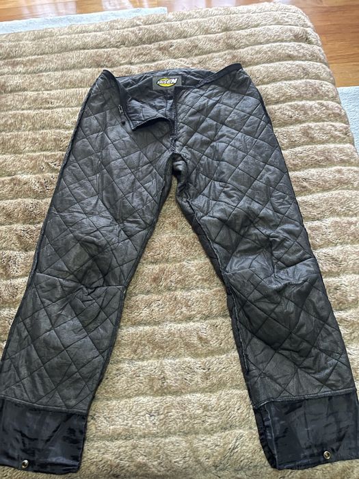 Blusao e calcas motard