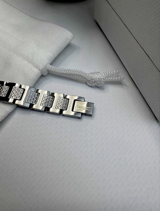 Новий! Браслет Lacoste чоловічий | спібний браслет натруку лакосте