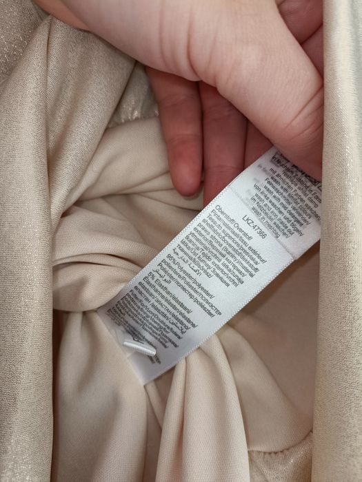 Sukienka kremowa r. 34