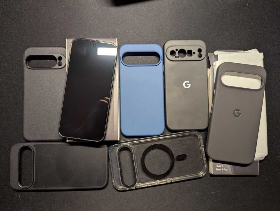 Google Pixel 9 Pro 256gb Obsidian + capas. muito bom estado
