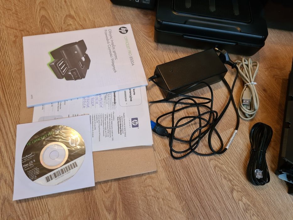Urządzenie skaner drukarka HP Officejet Pro 8500A niespr. głowica