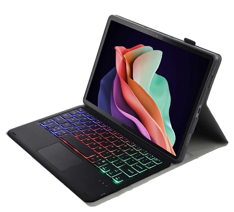 Etui z Podświetlaną Klawiaturą z Touchpad do Lenovo Tab P11 2 Gen