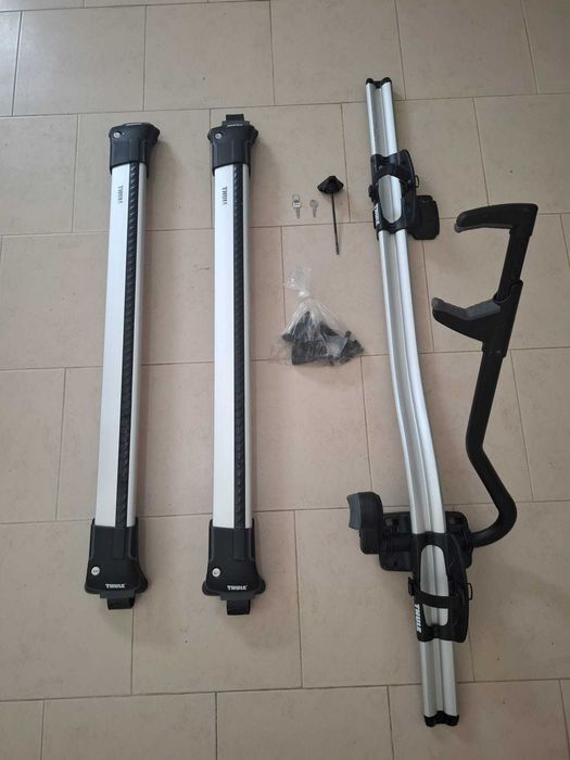 Barras e Suporte de Bicicleta para carro