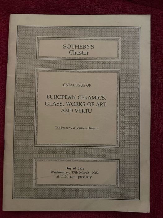 Catálogo antiguidades