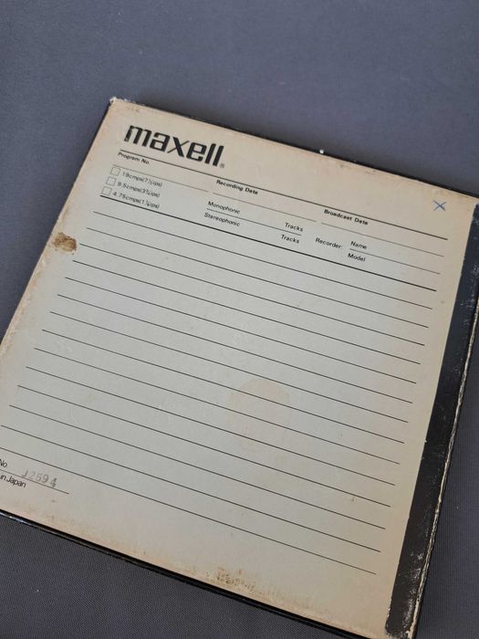 Maxell UD XL 35-90B aluminiowa Taśma Szpulowa