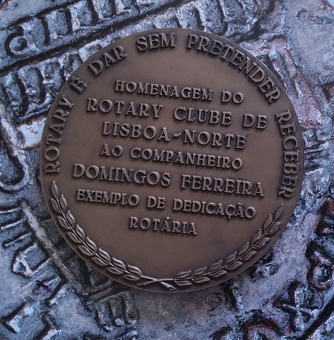 17324#Medalha Conferência Rotary ERICEIRA ano 1972
Diâmetro 80 M