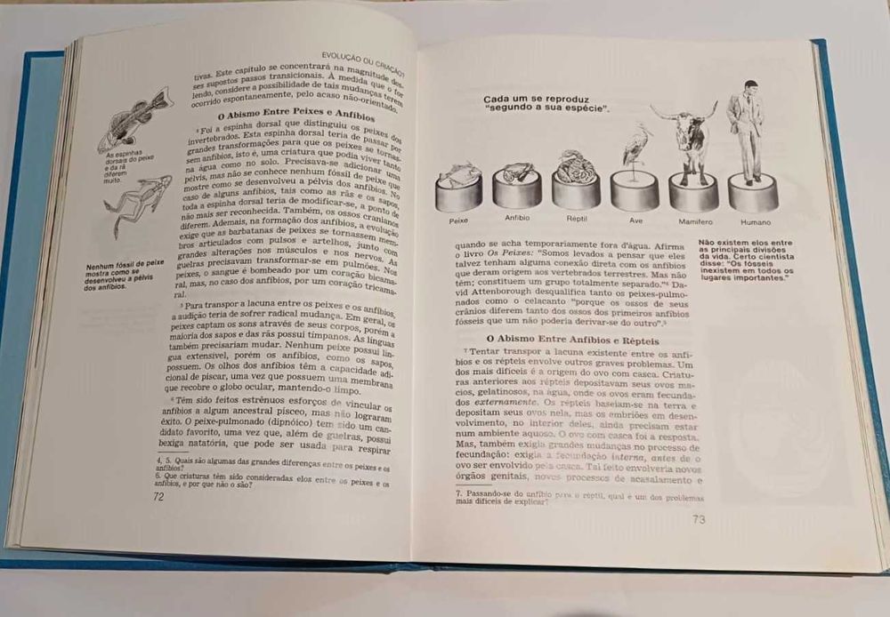 Livro A vida - qual a sua origem? A evolução ou a criação? Edit. 1985