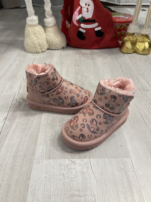 Угги дитячі, уги для дівчинки, 23-14см зимове взуття