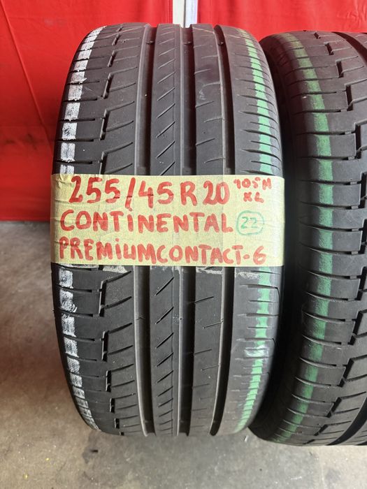 Pneus 255/45/20 Continental Impecaveis