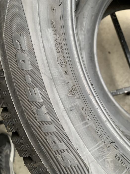 (8шт) нові 225/55R19 Bridgestone Blizzak Spike-02 (99T) зимові шини