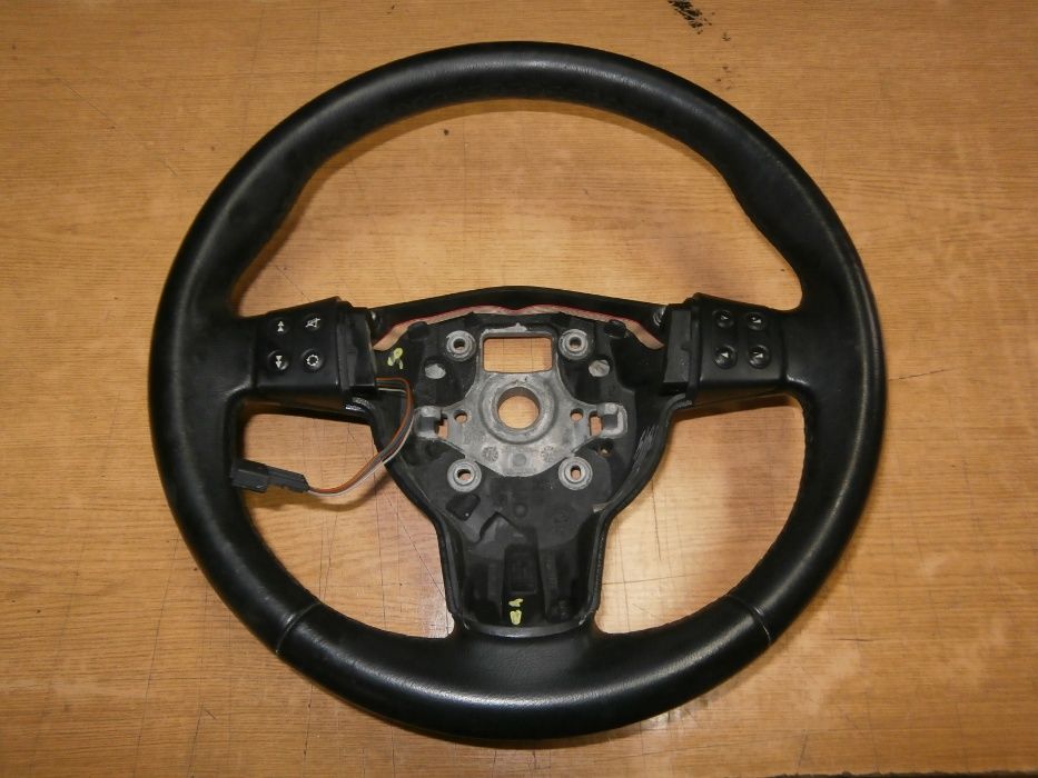 seat leon II altea toledo III kierownica multyfunkcyjna skóra