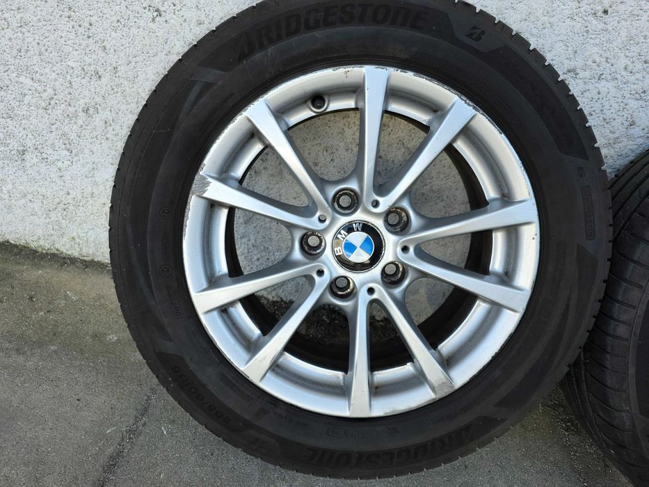 Jantes originais BMW 16" 5x120 com pneus 205.60.16