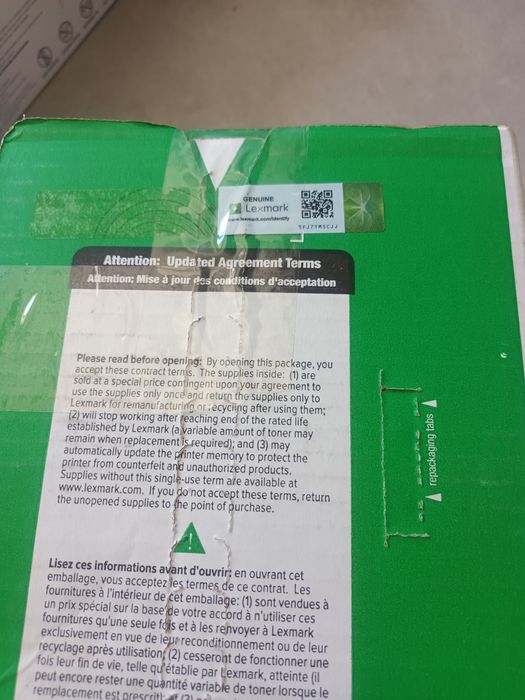 Toner Lexmark 72K0KG