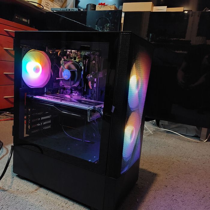 Komputer i5-10400f rtx 3070 16gb ram 512 SSD nvme gamingowy mocny!