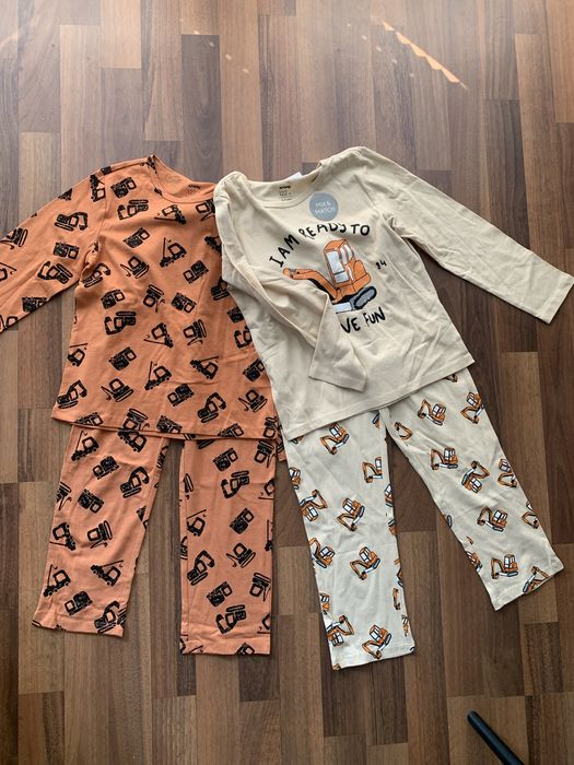 Zestaw piżam traktor