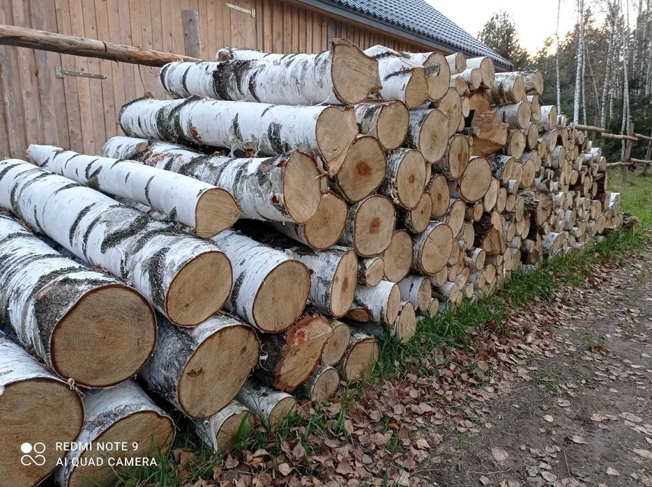 Opał łupany, metrówki, stemple budowlane