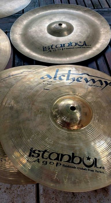 Pratos Istambul serie Alchemy . Agop (Handmade cymbals from Turkey) Alvalade • OLX Portugal
