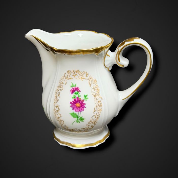 Mlecznik porcelanowy Reichenbach z motywem kwiatowym b6/032848