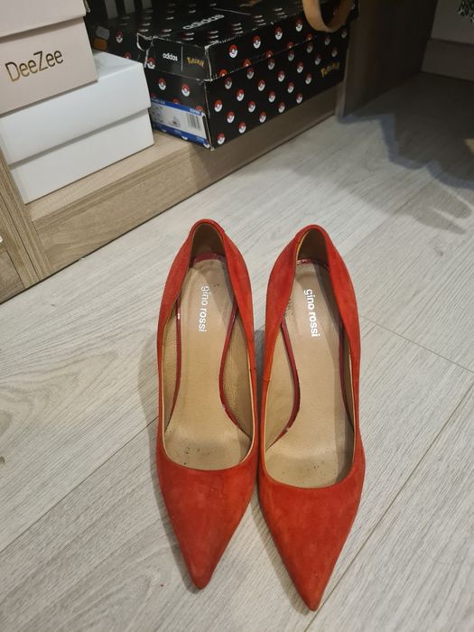 Buty Gino Rossi czerwone