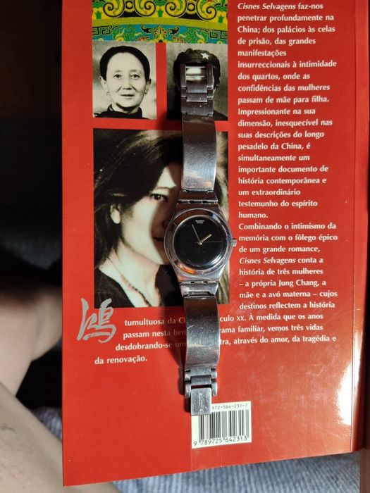Swatch Irony prateado