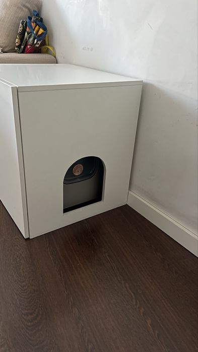 Armario para caixa de areia gato