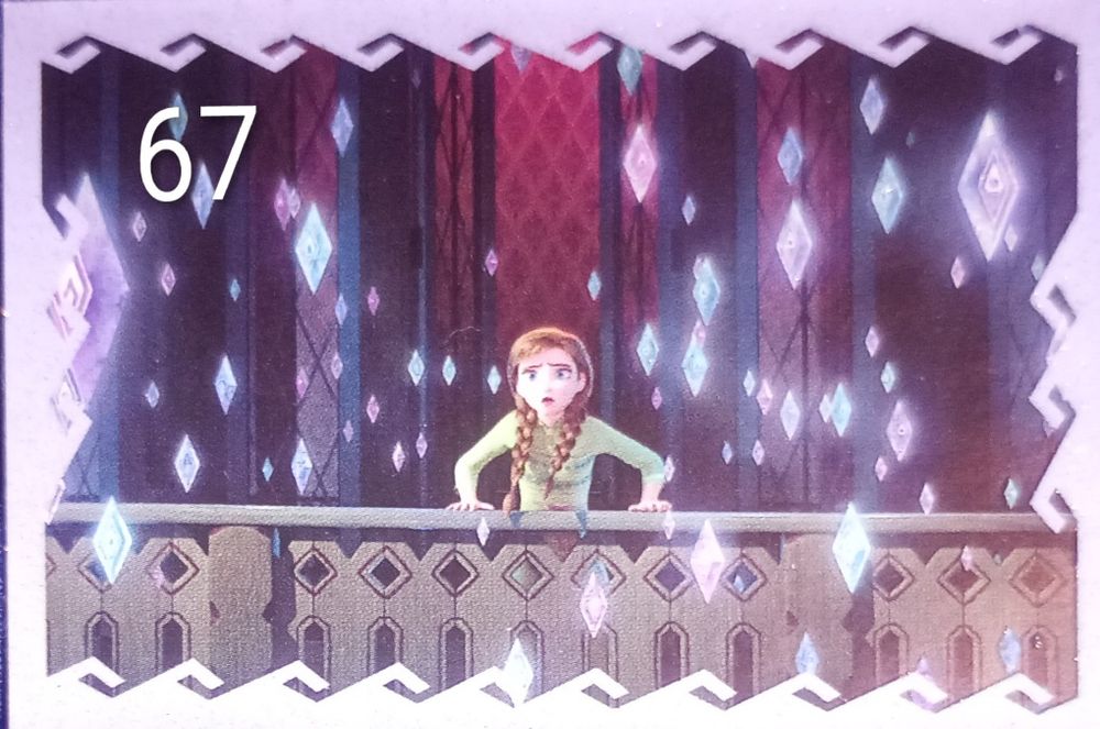 Cromos Frozen 2 (Brilhantes/ Holo)