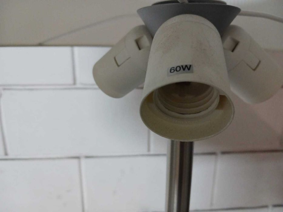 Lampa stojąca podłogowa z abażurem Stan bdb