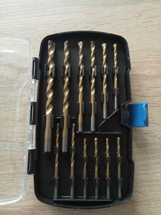 Komplet 12 szt. wierteł do betonu niteo