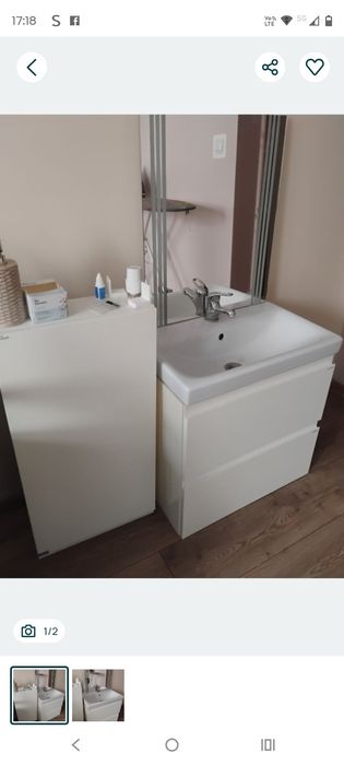 Meble używane do  łazienki