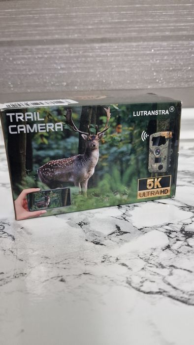 Фотопастка Мисливська камера Lutranstra D909 5K 64MP WiFi IP66 нічне бачення