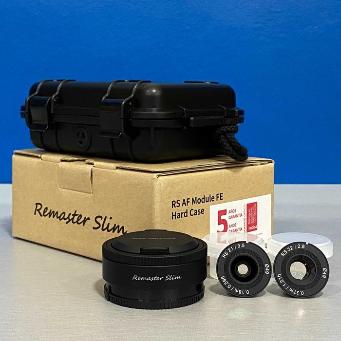 Samyang Remaster Slim (RS AF Module FE 21 | 28 | 32mm) -Sony FE - NOVO